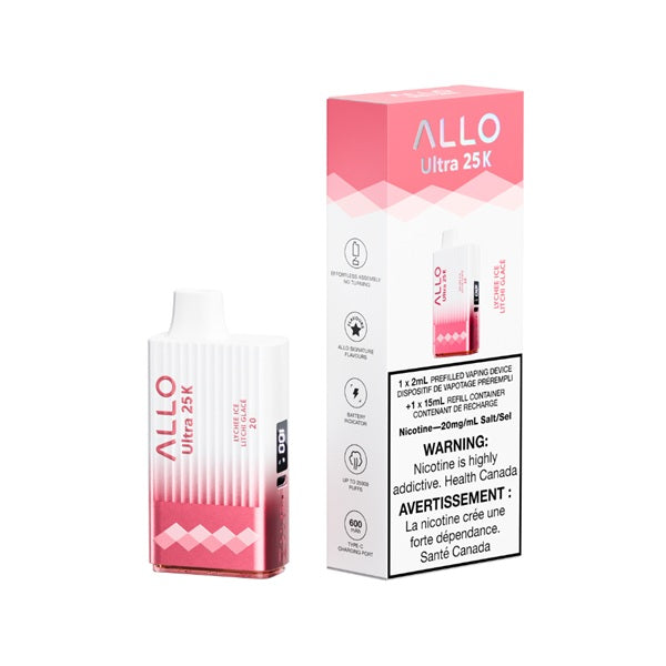 allo ultra 25k lychee ice