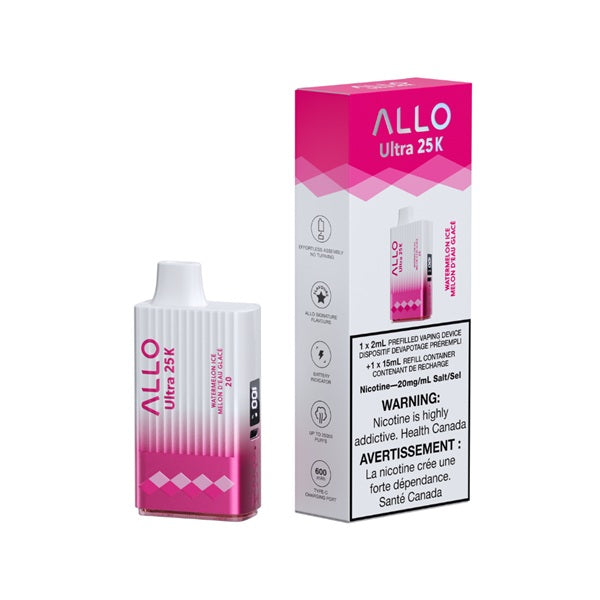 allo ultra 25k watermelon ice