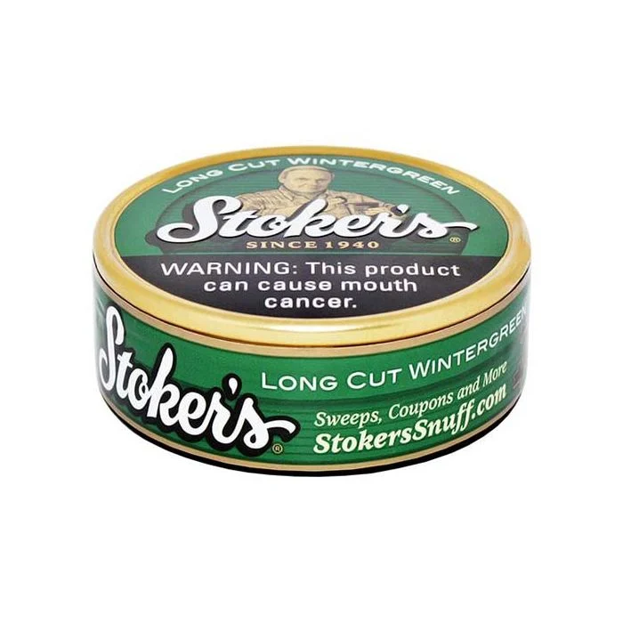 stoker’s wintergreen 12oz long cut chewing tobacco